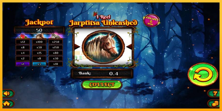 1 Reel Jarptitsa Unleashed машина за игри за пари, слика 3