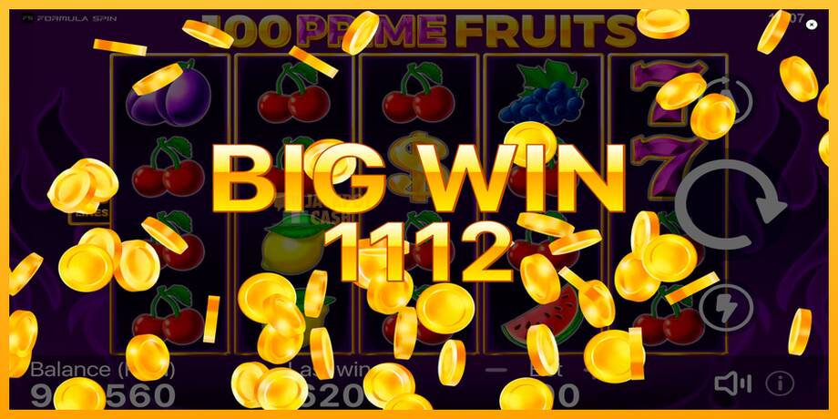 100 Prime Fruits машина за игри за пари, слика 5