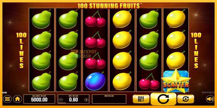 100 Stunning Fruits машина за игри за пари, слика 1