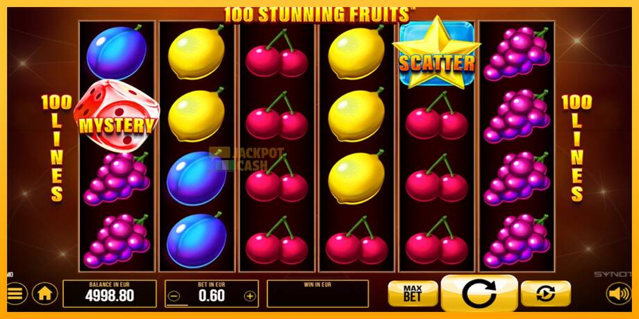 100 Stunning Fruits машина за игри за пари, слика 2