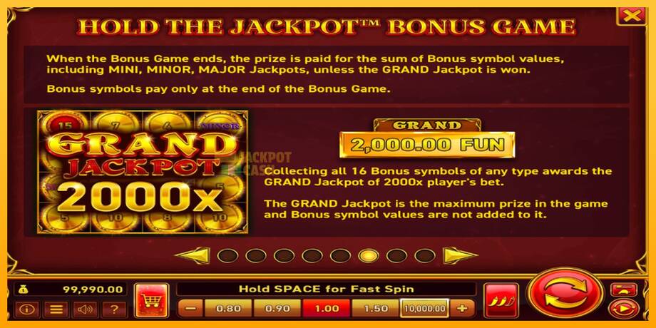 16 Coins Grand Gold Edition Halloween Jackpots машина за игри за пари, слика 5