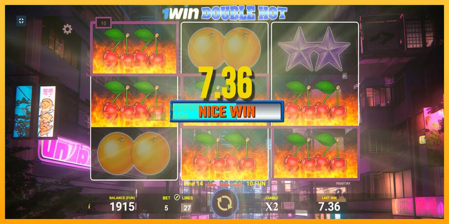 1win Double Hot машина за игри за пари, слика 2