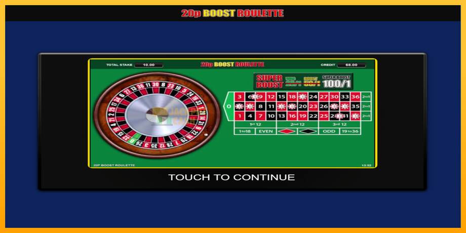 20p Boost Roulette машина за игри за пари, слика 1