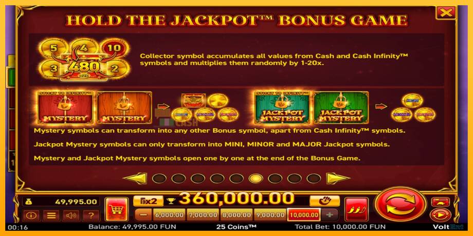 25 Coins Halloween Jackpots машина за игри за пари, слика 6