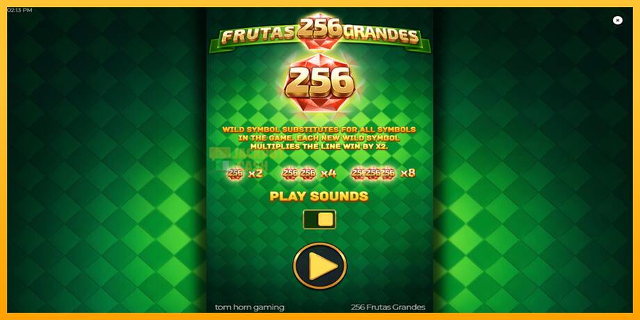 256 Frutas Grandes машина за игри за пари, слика 1