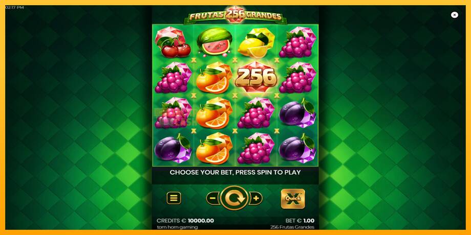 256 Frutas Grandes машина за игри за пари, слика 2