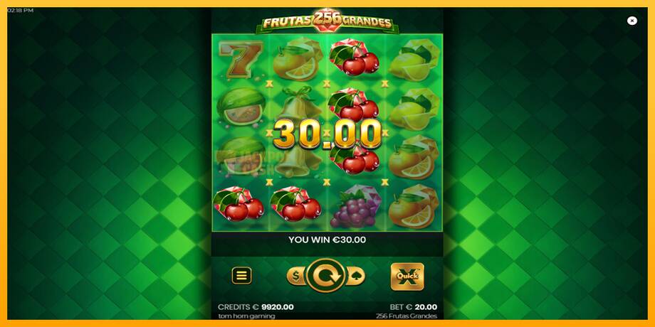 256 Frutas Grandes машина за игри за пари, слика 3