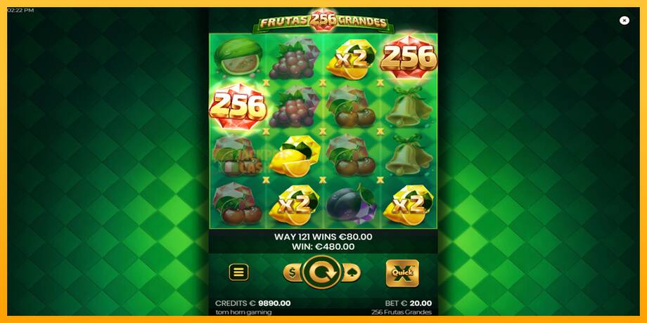 256 Frutas Grandes машина за игри за пари, слика 4