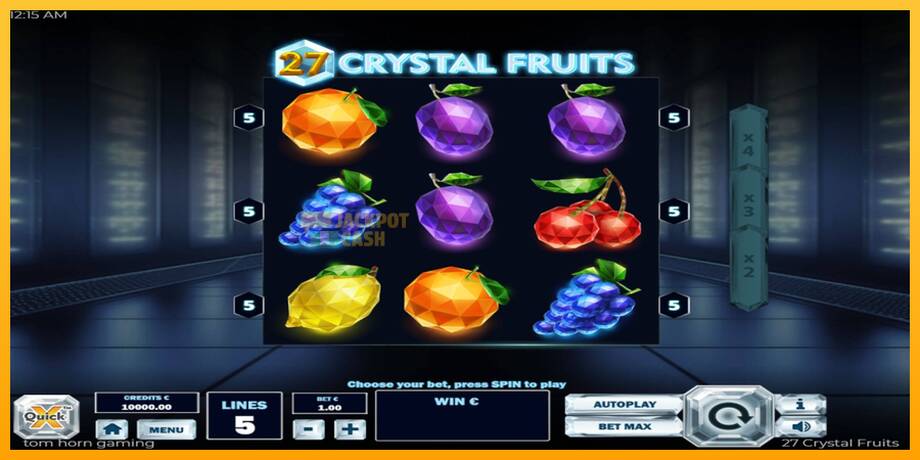 27 Crystal Fruits машина за игри за пари, слика 2