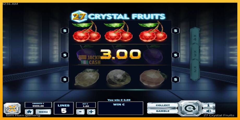 27 Crystal Fruits машина за игри за пари, слика 3