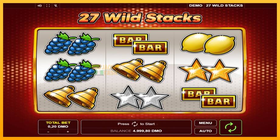 27 Wild Stacks машина за игри за пари, слика 1