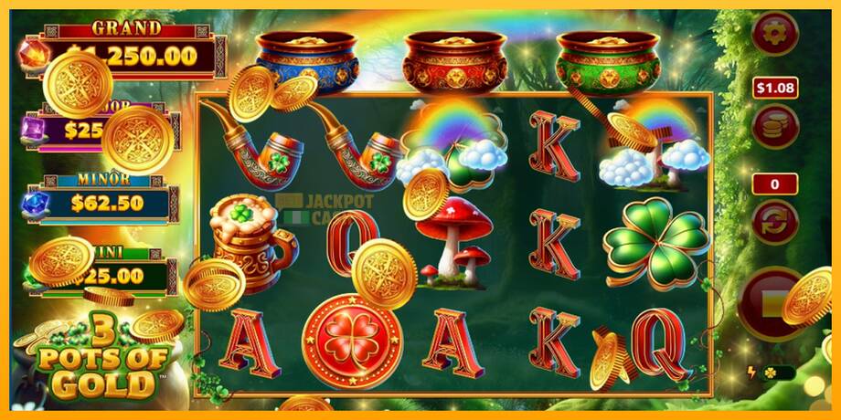 3 Pots O Gold машина за игри за пари, слика 4