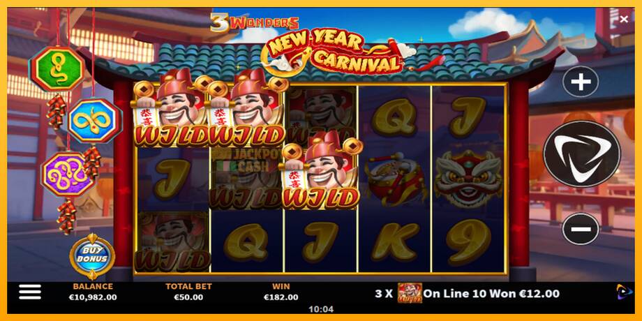 3 Wonders New Year Carnival машина за игри за пари, слика 3