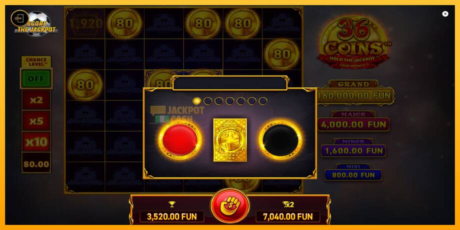 36 Coins Score The Jackpot машина за игри за пари, слика 6