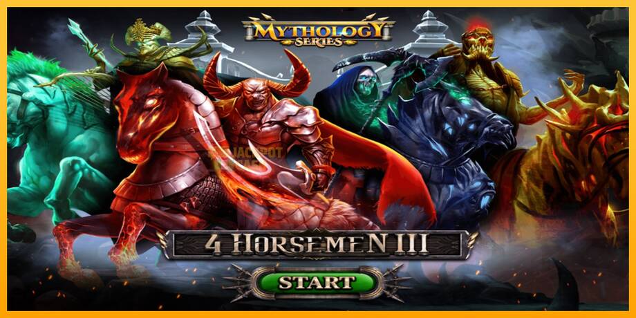 4 Horsemen III машина за игри за пари, слика 1