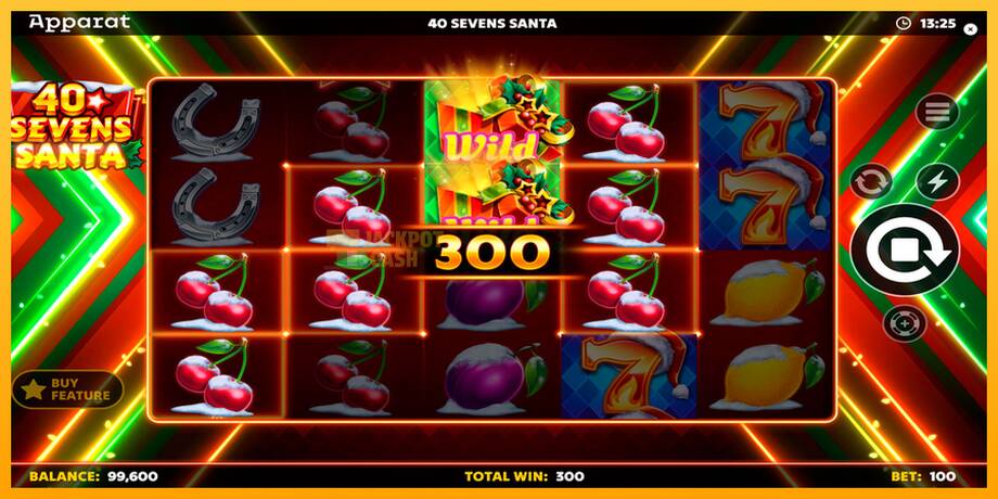 40 Sevens Santa машина за игри за пари, слика 2