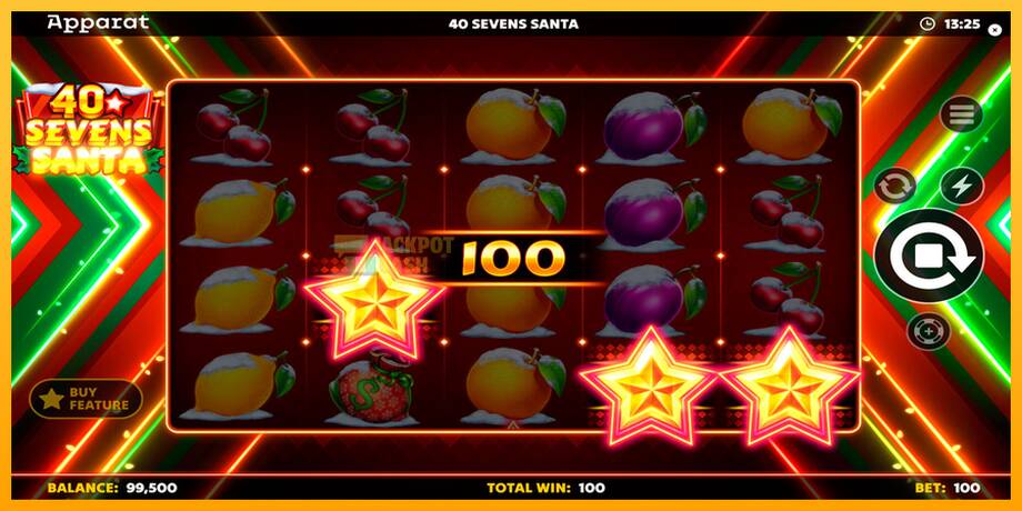 40 Sevens Santa машина за игри за пари, слика 3