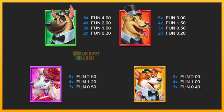 5 Doggy Millionaires машина за игри за пари, слика 5