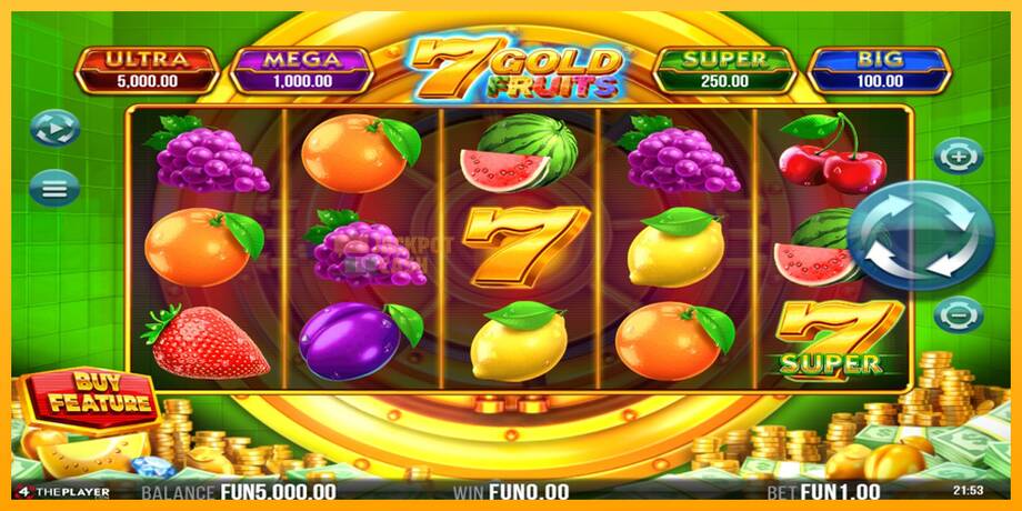 7 Gold Fruits машина за игри за пари, слика 2