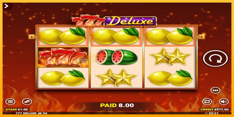 777 Deluxe Jackpot King машина за игри за пари, слика 3