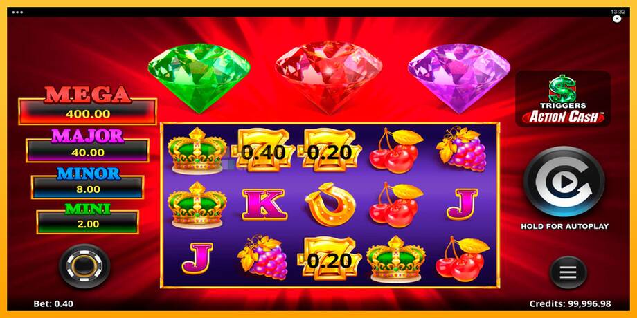 777 Gold Action Cash машина за игри за пари, слика 2