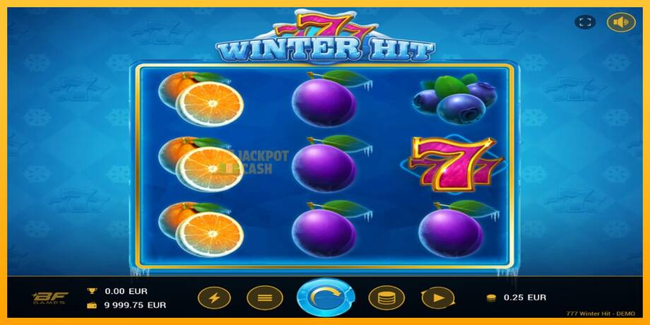 777 Winter Hit машина за игри за пари, слика 1