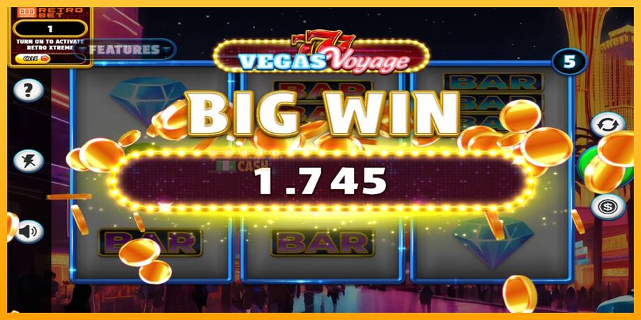 777 – Vegas Voyage машина за игри за пари, слика 2