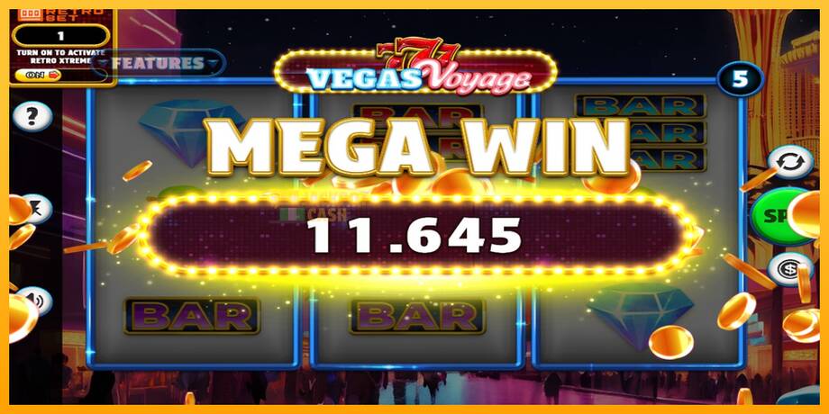 777 – Vegas Voyage машина за игри за пари, слика 3