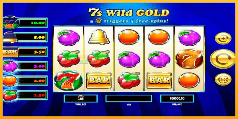 7s Wild Gold машина за игри за пари, слика 1