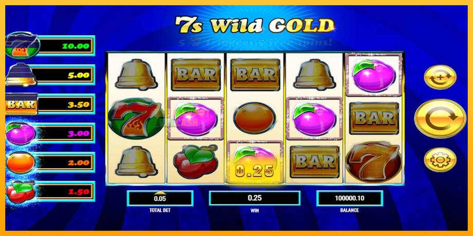 7s Wild Gold машина за игри за пари, слика 2