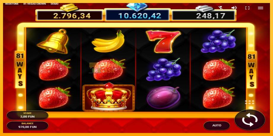 81 Vegas Crown машина за игри за пари, слика 3