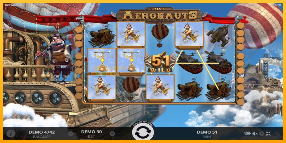 Aeronauts машина за игри за пари, слика 3