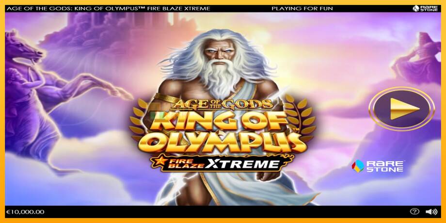 Age of the Gods: King of Olympus Fire Blaze Xtreme машина за игри за пари, слика 1