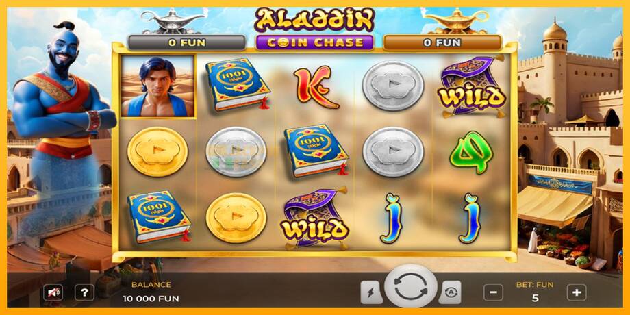 Aladdin Coin Chase машина за игри за пари, слика 1