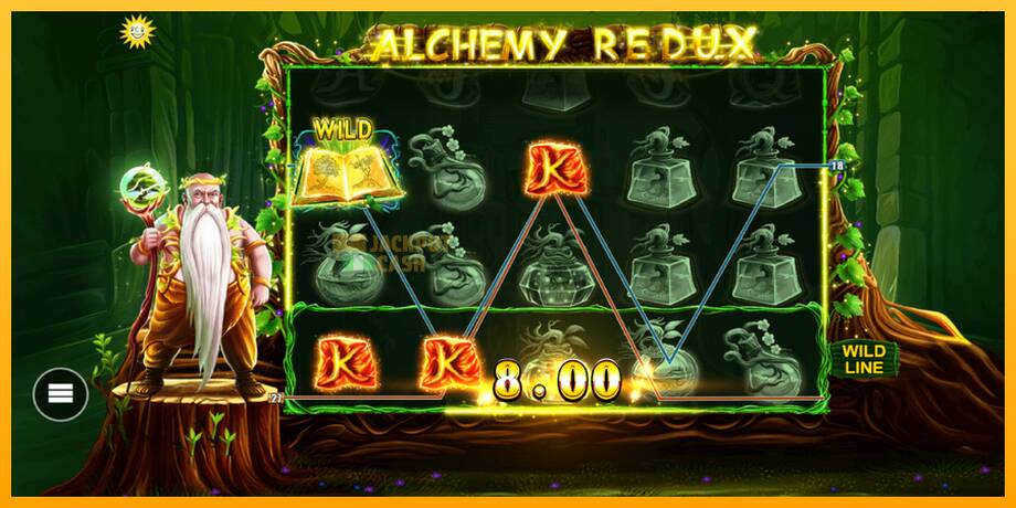 Alchemy Redux машина за игри за пари, слика 3