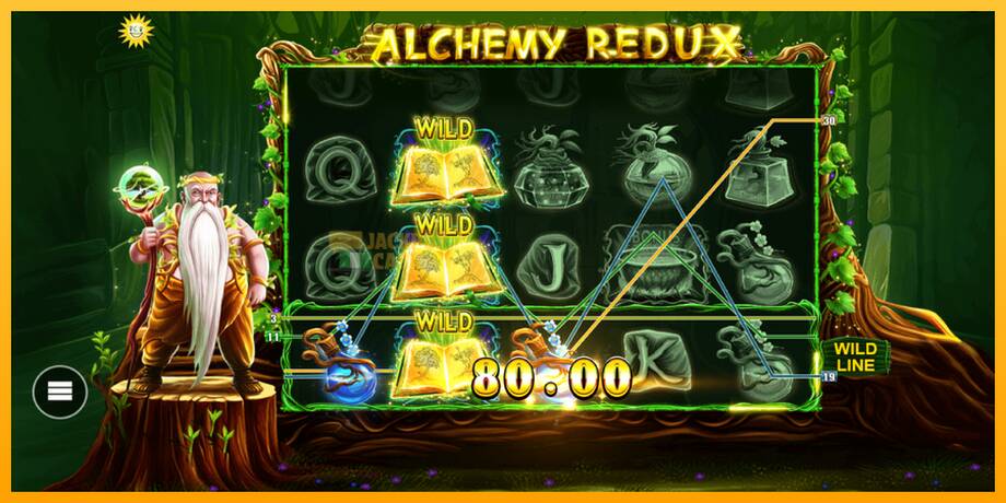 Alchemy Redux машина за игри за пари, слика 4