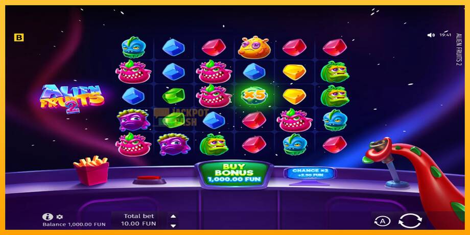 Alien Fruits 2 машина за игри за пари, слика 2