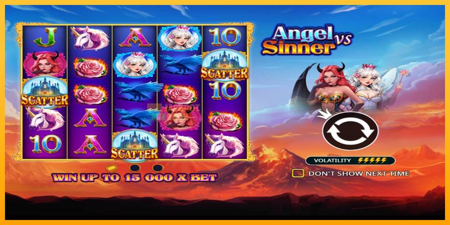 Angel vs Sinner машина за игри за пари, слика 1