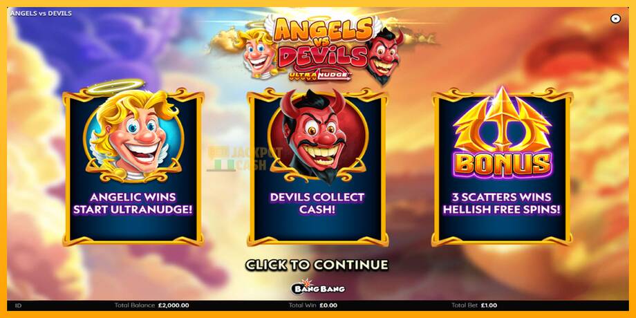 Angels vs Devils машина за игри за пари, слика 1