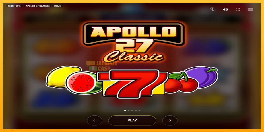 Apollo 27 Classic машина за игри за пари, слика 1