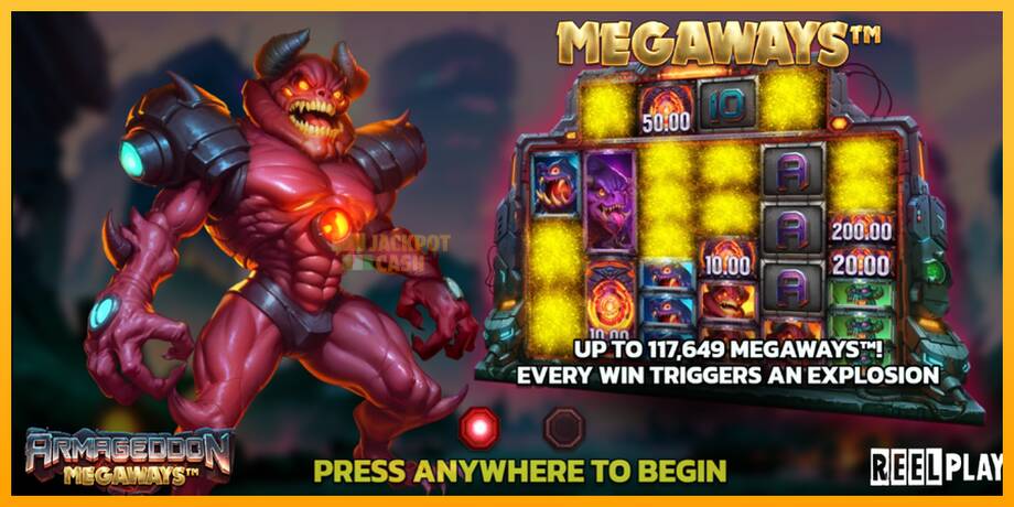 Armageddon Megaways машина за игри за пари, слика 1