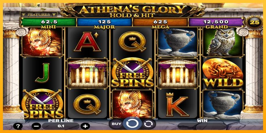 Athenas Glory Hold & Hit машина за игри за пари, слика 1