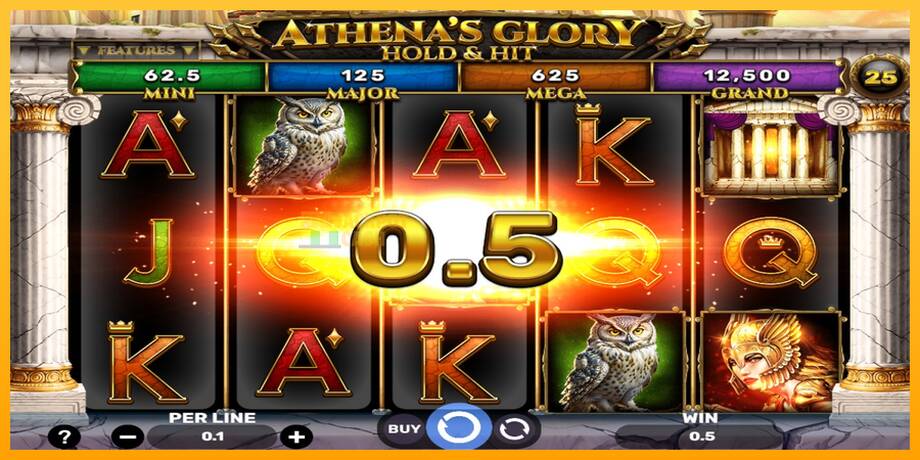 Athenas Glory Hold & Hit машина за игри за пари, слика 2