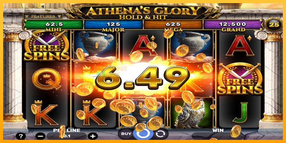 Athenas Glory Hold & Hit машина за игри за пари, слика 3