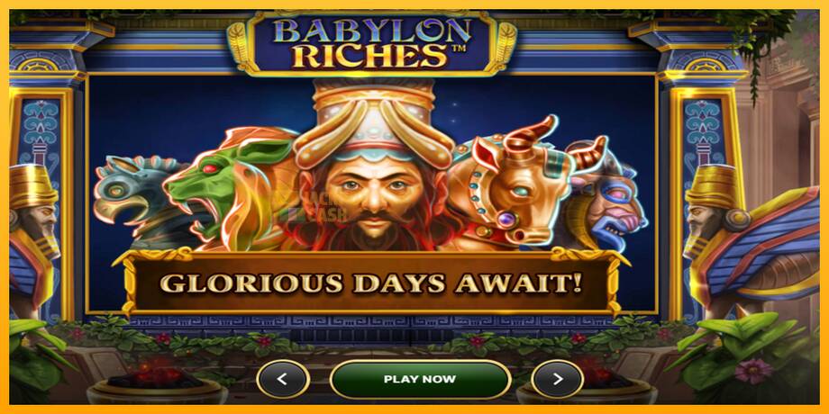 Babylon Riches машина за игри за пари, слика 1