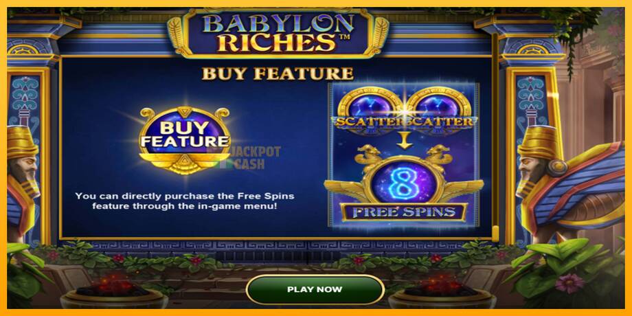 Babylon Riches машина за игри за пари, слика 4