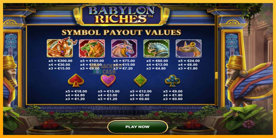 Babylon Riches машина за игри за пари, слика 6