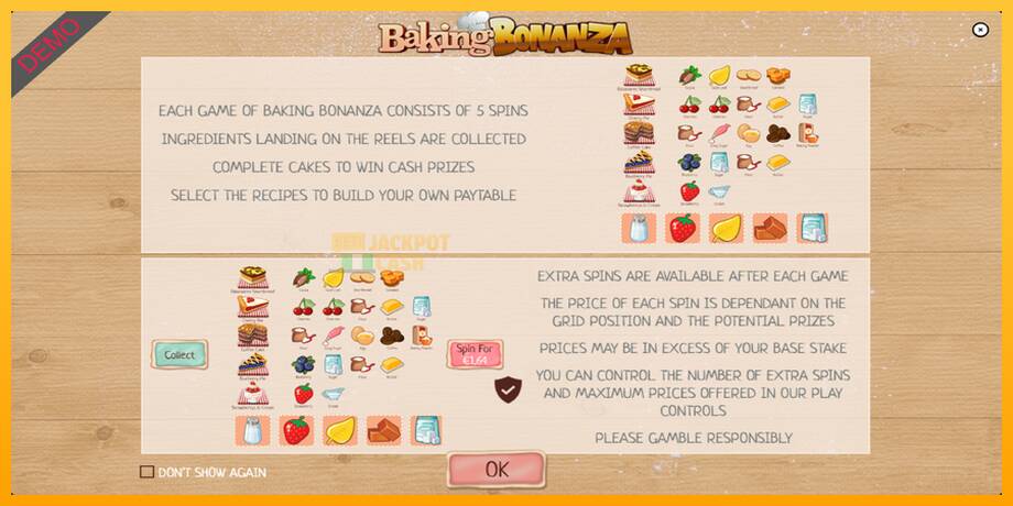 Baking Bonanza машина за игри за пари, слика 1