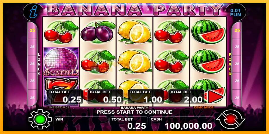 Banana Party машина за игри за пари, слика 1