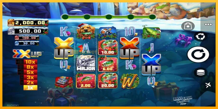 Bass Cash Christmas X UP машина за игри за пари, слика 1